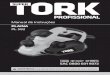 Manual de Instruções - Super Tork · Nunca use a ferramenta em locais onde contenham verniz ou tinta. • Mantenha os visitantes a uma distância segura enquanto a máquina estiver