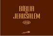 A Bíblia de Jerusalém · A Bíblia de Jerusalém 2 1Assim foram concluídos o céu e a terra, com todo o seu exército.2Deus concluiu no sétimo dia a obra que fizera e no sétimo