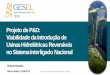 Projeto de P&D: Viabilidade da Introdução de Usinas Hidrelétricas …gesel.ie.ufrj.br/app/webroot/files/publications/44... · 2019-08-30 · •Redução do preço de curto prazo