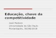 Educação: chave da competitividade · 2018-08-30 · Educação, chave da competitividade José Pastore Universidade de São Paulo Florianópolis, 30/08/2018