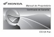 CG125 Portugues 0374...A Honda se preocupa não só em oferecer motocicletas de excelente qualidade, economia e desempe-nho, mas também em mantê-las em perfeitas condições de uso,