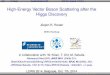 High-Energy Vector Boson Scattering after the Higgs reuter/downloads/lcws14_uni.pdf¢  0/21J. R. Reuter
