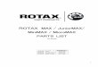 ROTAX MAX / JuniorMAX/ MiniMAX / MicroMAX · 2013-05-15 · 1 ROTAX MAX / JuniorMAX/ MiniMAX / MicroMAX PARTS LIST Ver. 2013.04 エンジンコンプリート 標準価格(税込)