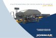 FILETEADORA DE PESCADOS PLANOS JM-969 ·  JOSMAR JM-969 El pescado, previamente descabezado, se introduce en la máquina de forma manual por su parte superior, con
