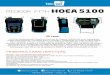 MEDIDOR FTTH HOE A5100 - Tec-Wi Wireless HOEA 5100.pdf · serra. es MEDIDOR FTTH HOE A5100 O OTDR (Reﬂectômetro Óptico no Domínio do Tempo) HOEA5100 é um instrumento portátil