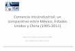 Comercio intraindustrial: un comparativo entre México ... · Comercio intraindustrial: un comparativo entre México, Estados Unidos y China (1995-2011) México D.F. a 28 de mayo