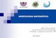 MORFOLOGIA MATEM£¾TICA - adair/PID/Notas Aula/Morfologia  ¢  3 Morfologia Matem£Œtica Princ£­pio