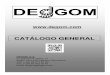 CAT ÁLOGO GENERAL– Degotex: Base de Caucho – Panama: Base de Pvc SECCIÓN ALFOMBRAS PERSONALIZADAS ... 2109 Alfombra Textil Degotex Negra 150x300cm. 8435367621094 ... 4030 Alfombra