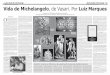 Campinas, 19 a 25 de setembro de 2011 Vida de Michelangelo ... · Luiz Marques – Claro que a obra de Vasari trata, Campinas, 19 a 25 de setembro de 2011 6 Campinas, 19 a 25 de setembro