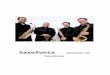 Saxofonia – Quarteto de Saxofones · Web viewO quarteto conta inclusive com obras multimídias do instigante compositor holandês Jacob ter Veldhuis onde a performance do grupo