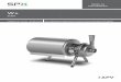 BOMBA...bomba com pedestal) é descrita num manual suplementar. 4.2 A bomba W+, equipamento padrão e auxiliar Opções padrão: - Com ou sem tampa do motor. - Com estrutura e pés