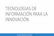 TECNOLOGIAS PARA LA INTEGRACION DE SOLUCIONES · 2018-08-23 · Historia WWW. Internet 2 Para manejar el proyecto de Internet 2 en México, el 8 de abril de 1999, se creo una asociación