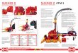 SUSSEX 2 ATM 3 - TecnoForraje · azúcar use tractor con super reductor (LOW – TRACK). • Rotor picador de 12 facas ... em terrenos acidentados e curva de nível oferecendo 