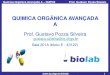 QUIMICA ORGÂNICA AVANÇADA A · PDF file

3   Química Orgânica Avançada A – QUIP02 Prof. Gustavo Pozza Silveira Auxiliares Quirais