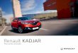 Renault KADJAR · dos abríveis, mas o sinal de perigo e os pisca-piscas laterais não se acen-derão. Destrancamento das portas Uma pressão no botão 2 permite des-trancar as portas