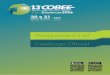 COBEE – Congresso Brasileiro de Eficiência Energética - …cobee.com.br/wp-content/uploads/2017/07/programa_cobee... · 2017-11-09 · Lilia Caiado - Conselho Empresarial Brasileiro