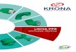 LINHA PPR - Krona · O PPR da Krona foi dimensionado para um período de utilização de 50 anos, de acordo com os ensaios de duração conforme curva de regressão abaixo. A tensão