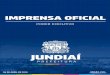 imprensaoficial.jundiai.sp.gov.br · 2018-04-06 · ˜˚˛˝˛˙ˆˇ˚˘ ˛ ˇ ˙˘ Imprensa Oficial do Município de Jundiaí Edição 4384 | 06 de abril de 2018 jundiai.sp.gov.br