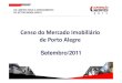 Censo do Mercado Imobiliário de Porto Alegre · HÁ LIMITES PARA O CRESCIMENTO DO SETOR IMOBILIÁRIO? 3. Estrutura do Mercado – Comparativo 2008 a 2011. ¾16 empresas (8,21% do