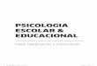 PSICOLOGIA ESCOLAR & EDUCACIONAL - Editora … PSICOLOGIA...Psicologia Escolar e Educacional para Graduação e Concursos / Coleção Psicologia Aplica - da / Salvador: Concursos PSI