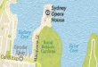 Sydney #æ Opera House - Lonely Planet of...Sydney Opera House #æ Circular Quay Cahill Exp Sydney Cove Farm Cove Royal Botanic Gardens #£ M a c q u a r i e S t