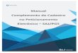 Manual Complemento do Cadastro no Peticionamento ...€¦ · Processo Digital - Determinada a Inclusão de Partes e Retificação de Partes no Cadastro Processual e a Recategorização