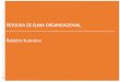 PESQUISA DE CLIMA ORGANIZACIONAL Relatório Ilustrativo · implementação de projetos de Pesquisa de Satisfação, Avaliação de Desempenho, Feedback 360 Graus, Pesquisa de Engajamento