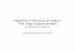 Algoritmos e Estruturas de Dados I Prof. Tiago Eugenio de ... O conte£›do dessa aula £© parcialmente