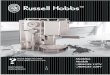 TM - russellhobbsbr.comrussellhobbsbr.com/rh-brazil-uc/rhges-uc.pdf · 7 Ao utilizar o bico de vapor, mantenha os dedos afastados do vapor. 8 Utilize apenas água fresca, limpa e