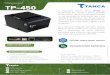 TP-450 - Tanca · 2019-06-18 · (11) 3831-2668 /tanca.informatica A impressora térmica Tanca foi TP-450 desenvolvida para atender a grande demanda de mercado em que garante ao usuário