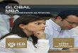 GLOBAL MBA - ieb.es · El mundo empresarial de hoy, globalizado, competitivo y cambiante, demanda directivos con visión global, ... Proceso de integración empresarial Banca corporativa:
