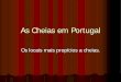 As Cheias em Portugal - apambiente.pt...Em Portugal as situações de cheias encontram-se associadas às condições atmosféricas instáveis que ocorrem, no nosso país,geralmentenoOutono,InvernoenaPrimavera