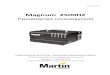 magnum 2500HZ UK 35010030D - invask.ru · 2014-01-17 · P/N 35010030D Magnum 2500HZ Руководство пользователя Сервисный центр Martin Russia –