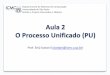 Aula 2 O Processo Unificado (PU)...Aula 2 O Processo Unificado (PU) Departamento de Sistemas de Computação Universidade de São Paulo Análise e Projeto Orientados a Objetos Prof