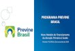 PROGRAMA PREVINE BRASIL - CONASEMS › wp-content › uploads › 2020 › 02 › Nov… · PROGRAMA PREVINE BRASIL Novo Modelo de Financiamento da Atenção Primária à Saúde