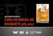 RELATÓRIO DE EVENTObasquete3x3.com.br/wp-content/uploads/2019/04/... · 1ª edição da Copa do Brasil de Basquete 3x3 Dias 16 e 17 de setembro Parque Benemérito José Brás Elite