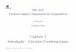 Capítulo 2 Introdução –Circuitos Combinacionais › ~cortes › mc602 › slides › ... · 19 IC-UNICAMP MC602 –Mario Côrtes –IC / Unicamp Álgebra Booleana • Geoge Boole