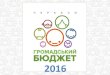 Громадський бюджет м. Черкасиchmr.gov.ua/upload/ZYSTRICHI_2016_1.pdfГромадський бюджет міста Черкаси 2015-2016 років подання