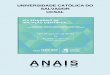 ANAIS - UCSalnoosfero.ucsal.br/articles/0014/5243/anais-xiv-sic.pdf · Prof. Marcelo Cesar Lima Peres Avaliadores Externos Prof. Dr. Marcos Emanuel Pereira (UFBA) Prof. Dr. Antônio