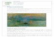 Turma: 6º Ano Impressionismo · 2020-03-23 · Visconti (1866-1944), radicado no país. Atualmente, há também o pintor Washington Maguetas (1942). Também notamos tendências impressionistas
