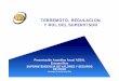 TERREMOTO, REGULACION Y ROL DEL SUPERVISOR · 2020-05-19 · 9Plan de Contingencia para mantener capacidad de supervisión de la SVS y enfrentar situación del Terremoto. 9Monitoreo