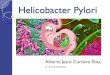 Helicobacter Pylori - mipropiolioÚlcera péptica. Dispepsia no investigada < 55 años y sin sintomas signos de alarma. (test and treat) Dispepsia funcional. Antecedentes de úlcera