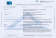 Cabolider Indústria de Cabos Elétricos Ltda. – Desde 1968 … · Certificate of Compliance Certificado de Conformidad Revisäo: 00 Review Revisión: 09/04/2020 Valid until Vá/ido