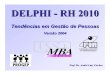 DELPHI - RH 2010€¦ · delphi - rh 2010 tendências em gestão de pessoas intensidade e incidÊncia. das mudanÇas em . gestÃo de pessoas intensidadeintensidade incidÊncia 88,17%