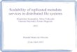 Scalability of replicated metadata services in distributed ... · Stamatakis, D., Tsikoudis, N., Smyrnaki, O., & Magoutis, K. (2012). Scalability of replicated metadata services in