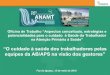 “O cuidado à saúde dos trabalhadores pelas equipes da AB/APS …renastonline.ensp.fiocruz.br/sites/default/files/... · 2016-05-23 · fragmentado de saúde que opera de forma