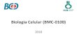 Biologia Celular (BMC-0100) curso.pdfBiologia Celular - 2018 • Aulas poderão ser disponibilizadas em formato pdf (email da turma/site), porém essa decisão depende de cada docente
