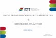 REDE TRANSEUROPEIA DE TRANSPORTES E CORREDOR … · Transportes –24,1 mil milhões de euros, dos quais 11,3 mil milhões de euros provenientes do Fundo de Coesão Telecomunicações