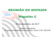 REUNIÃO DO MOPAIDS Hepatite Cmopaids.org.br/reunioes/MOPAIDS-HEPATITE-C-2017-12-06-DEZ.pdf · hemácias, concentrado de plaquetas, plasma, crioprecipitado e concentrado de granulócitose)