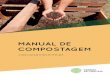 MANUAL DE COMPOSTAGEM - Cascais · A compostagem pode exigir um período de três meses para a 1ª fase, seguido por outro período igual para a 2ª e 3ª fases, se os materiais a